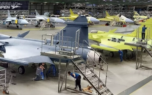 Tốc độ sản xuất tiêm kích Gripen gia tăng chóng mặt