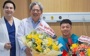 Tuyển thủ U23 Việt Nam Nguyễn Thái Sơn phẫu thuật thành công