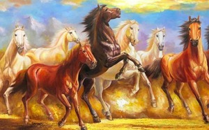 Sự thật bức tranh "mã đáo thành công": Vì sao nhất định là 8 con ngựa?