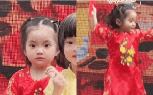 Không thể rời mắt khi Lisa nhà Khánh Thi-Phan Hiển lần đầu diễn sân khấu, xinh yêu quá mức, khí chất chuẩn "con nhà nòi"