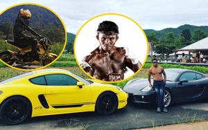 Thú vung tiền tỷ mua siêu xe của thánh Muay Thái Lan