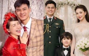 Xôn xao ảnh đám hỏi của Hòa Minzy và Đại úy Thăng Cương