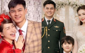 Xôn xao ảnh đám hỏi của Hòa Minzy và Đại úy Thăng Văn Cương