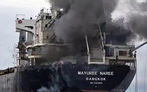 Tàu hàng Thái Lan bị tấn công gần eo biển Hormuz, 20 thuyền viên được cứu