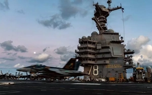 Thiệt hại vụ cháy tàu sân bay tối tân của Mỹ ở Trung Đông