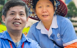 Chân dung chú bảo vệ và cô lao công hot nhất Hà Nội: Người có bằng Cử nhân nghệ thuật, người " bắn tằng tằng" nhiều ngoại ngữ!