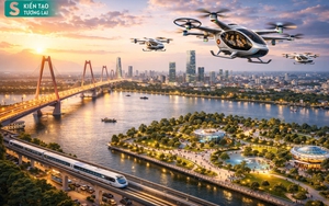 Taxi bay, drone giao hàng xuất hiện ấn tượng trong quy hoạch 100 năm của Hà Nội thế nào?