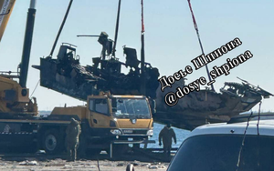 Quân đội Ukraine phá hủy tàu chống phá hoại Raptor của Nga ở Crimea