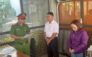 Thi hành lệnh bắt tạm giam Giám đốc Hợp tác xã Vũ Thị Quỳnh Hương 68 tuổi