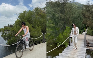 Bóc ảnh hẹn hò sao nam Vbiz và gái xinh 2k1 ở resort Nha Trang