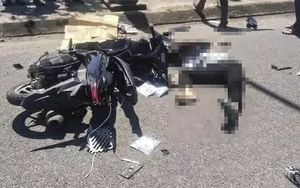 Tông trụ đèn, 2 thanh niên tử vong