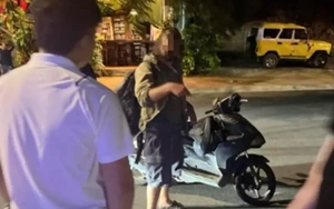 Du khách nước ngoài đâm công an rồi bỏ chạy hơn 70km