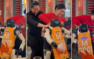 Robot biểu diễn bất ngờ “nổi loạn” trong nhà hàng, đập phá bát đĩa khiến nhân viên vất vả khống chế giữa đám đông hoảng loạn