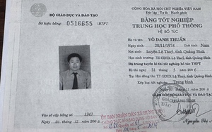 Chủ tịch Uỷ ban MTTQ xã ở Quảng Trị học cấp 3 khi chưa tốt nghiệp cấp 2?