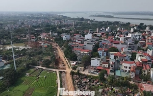 Cận cảnh tuyến bổ cập nước sông Tô Lịch trị giá 869 tỷ đồng đang thành hình