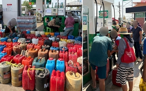 Bức ảnh chụp tại một trạm xăng khiến mọi người bàn tán xôn xao