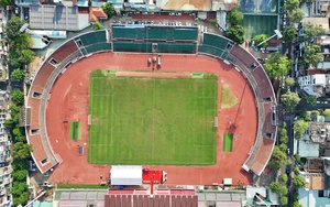 Cận cảnh sân vận động vừa được khởi công cải tạo gần 320 tỷ đồng