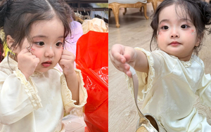 Lisa nhà Khánh Thi - Phan Hiển "đốn tim" với loạt ảnh xinh yêu như búp bê sống, ai nhìn cũng mê