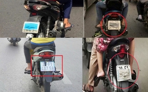 Công an ra cảnh báo nóng liên quan đến biển số xe