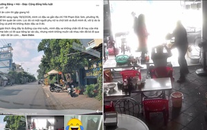 Nam thanh niên bị đánh chảy máu đầu khi ngồi trong quán cơm ở TP.HCM