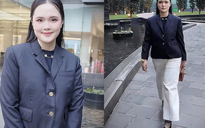 Quỳnh Anh “vợ Duy Mạnh” gây bão với diện mạo “tổng tài”: Nhưng hàng hiệu đắt đỏ vẫn vấp phải tranh luận trái chiều