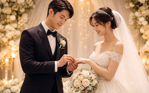 Dẫn cháu đi làm thiên thần ở tiệc cưới, người dì sững sờ khi nhìn thấy chú rể trên sân khấu