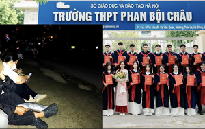 Tuyển sinh lớp 10 ở Hà Nội: Phụ huynh trắng đêm chờ mua hồ sơ, trường THPT Phan Bội Châu nói gì?