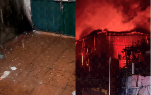 Hà Nội rạng sáng nay: Mưa đá và có cháy lớn