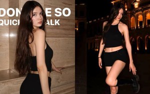 Em gái Lâm Tây khoe nhan sắc mỹ nhân tuổi 19: Chiều cao gần 1m80, chân dài cực phẩm, lên đồ sexy táo bạo gây sốt MXH