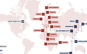 Phố Đồng Khởi, Tràng Tiền lọt top 20 tuyến đường đắt đỏ nhất thế giới năm 2025 dù giá thuê đã giảm