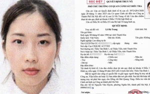 Truy nã đặc biệt Lê Hà Trang SN 1996