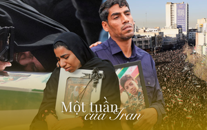 Chùm ảnh: Nhìn lại một tuần Iran chìm trong cuộc xung đột "chưa từng có"