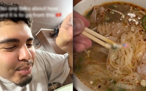 Ăn bát phở 393.000 đồng, khách Tây khóc không thành tiếng