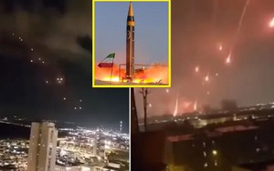 Iran phóng 3 loại tên lửa, Iron Dome bất lực trên bầu trời thủ đô Israel