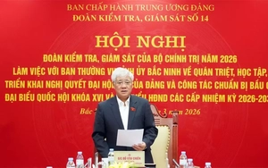 Đoàn kiểm tra của Bộ Chính trị làm việc với Ban Thường vụ Tỉnh ủy Bắc Ninh