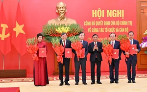 Công bố quyết định của Bộ Chính trị về công tác tổ chức, cán bộ với VOV, VTV, TTXVN và 2 Viện Hàn lâm