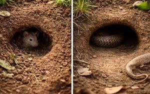 Hang rắn và hang chuột: Đây là cách nhận biết