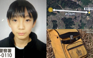 Cả Nhật Bản bàng hoàng trước vụ mất tích bí ẩn của cậu bé lớp 5: Chiếc ba lô xuất hiện ở nơi không thể giái thích