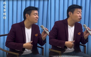 Clip chơi đàn bằng miệng khiến dân mạng sửng sốt: Kiếp trước anh ta là cây đàn tranh!