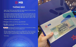 MB Bank không tặng 500 nghìn nữa vì số lượng đăng ký lớn, cổ đông năm nay tự túc tiền ăn trưa đi lại