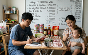 Chồng lương 20 triệu nuôi cả nhà, vợ ở nhà chăm con tưởng êm ấm nhưng lại châm ngòi tranh cãi dữ dội về hai chữ “đủ sống”