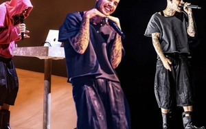 Dòng chữ tiếng Việt duy nhất xuất hiện trong màn trình diễn 260 tỷ của Justin Bieber tại Coachella