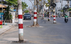 Lý do chưa di dời loạt cột điện nằm giữa dự án đường nghìn tỷ ở TP.HCM