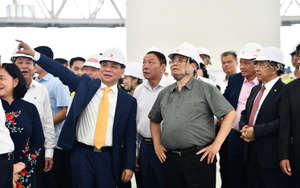 Phó Chủ tịch Vingroup: "Tiến độ hoàn thành Trung tâm Triển lãm Việt Nam là một kỷ lục"