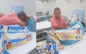 Bố vợ mếu máo ôm hôn con rể nằm trên giường bệnh: Câu chuyện đau lòng phía sau 