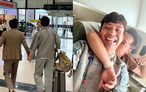 Bức ảnh trên máy bay của Minh Nhựa khiến Cường Đô La phải tag thẳng vợ bạn vào