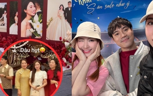 Hoà Minzy về quê ăn cưới em gái Văn Toàn, bị trêu là "em dâu hụt"