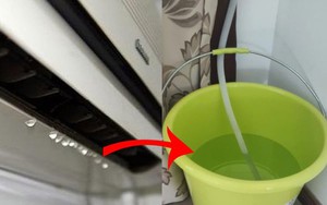 Nước chảy từ điều hòa có dùng lại được không? Nhà sản xuất đưa câu trả lời