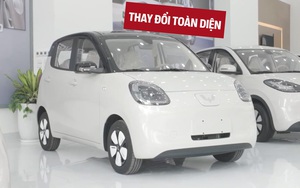 Xem thực tế Wuling Macaron 2026 vừa về đại lý: 2 màn hình, phanh điện tử, ngồi được 4 người lớn