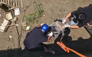 Phát hiện thi thể nam giới trôi dạt vào bờ sông Dinh